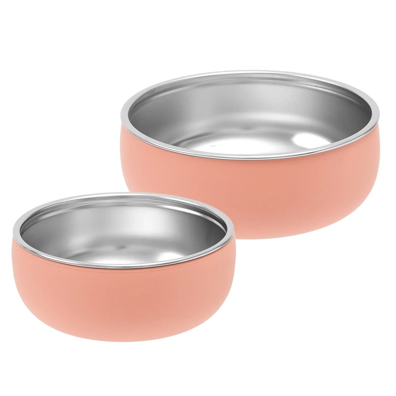 Double Layer Stainless Steel Pediatric Feeding Bowl Set