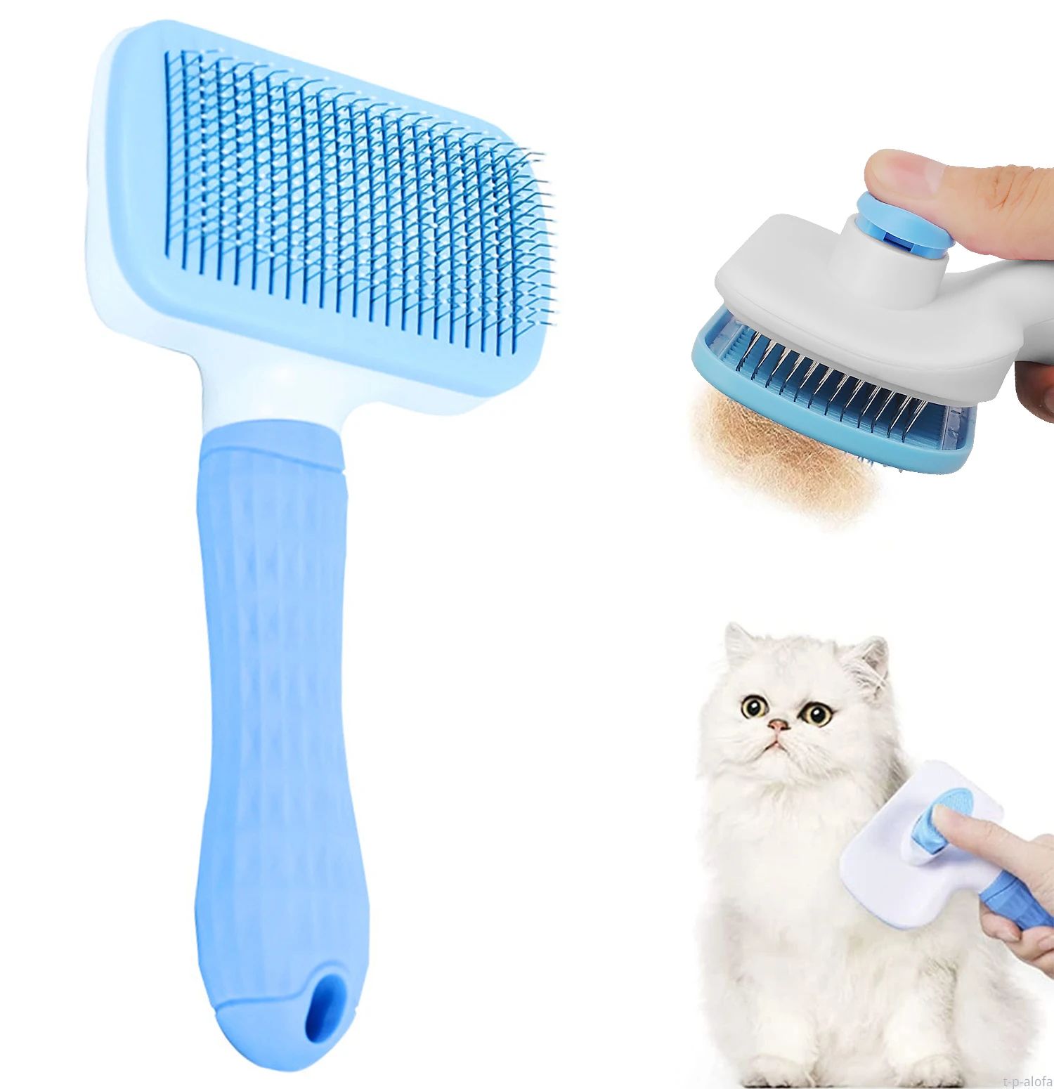 Pet Hair Remover Grooming Brush Comb