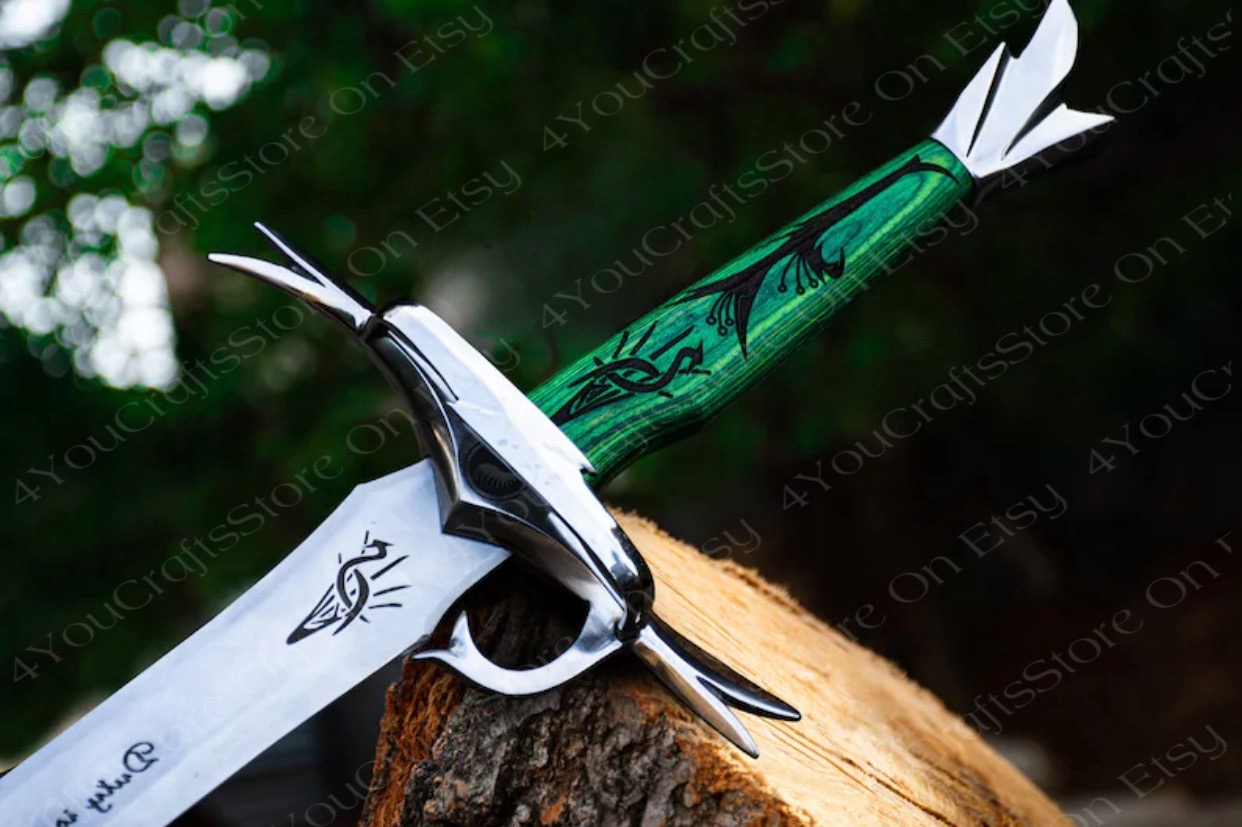 Custom Wheel of Time Sword, Viking Sword, Buster Sword, Hand Forged longsword,Best Gift Sword, Anniversary gift for him,