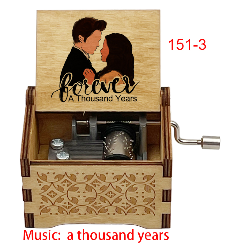 Romantic A Thousand Years Music Box, Perfect Wedding, Birthday & Vampire Movie Theme Gift