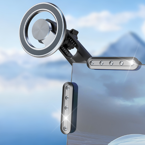 Phone Holder for Model Y, Strongest Magnetic Car Mount, Accessories Compatible with All Phones, Secure & Powerful