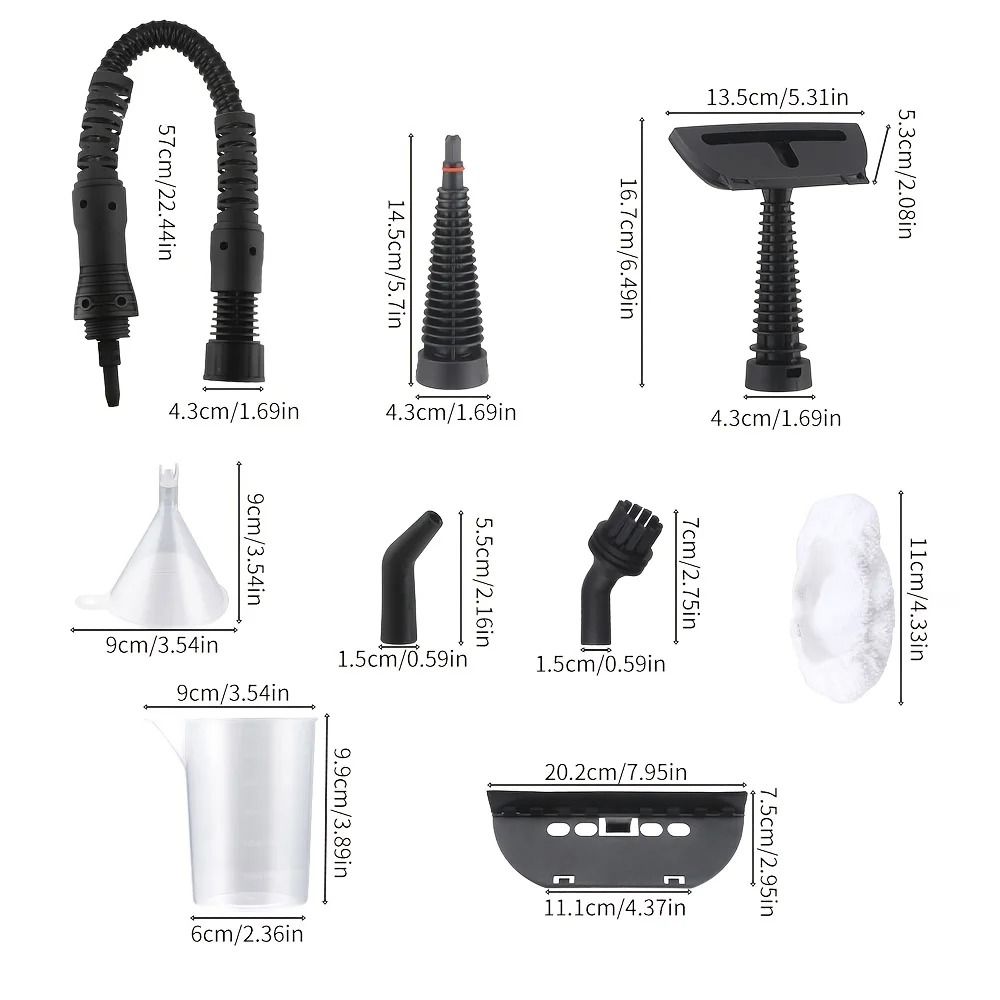 Handheld Steam Cleaner Multi Surface Chemical Free High Pressure Cleaning Tool