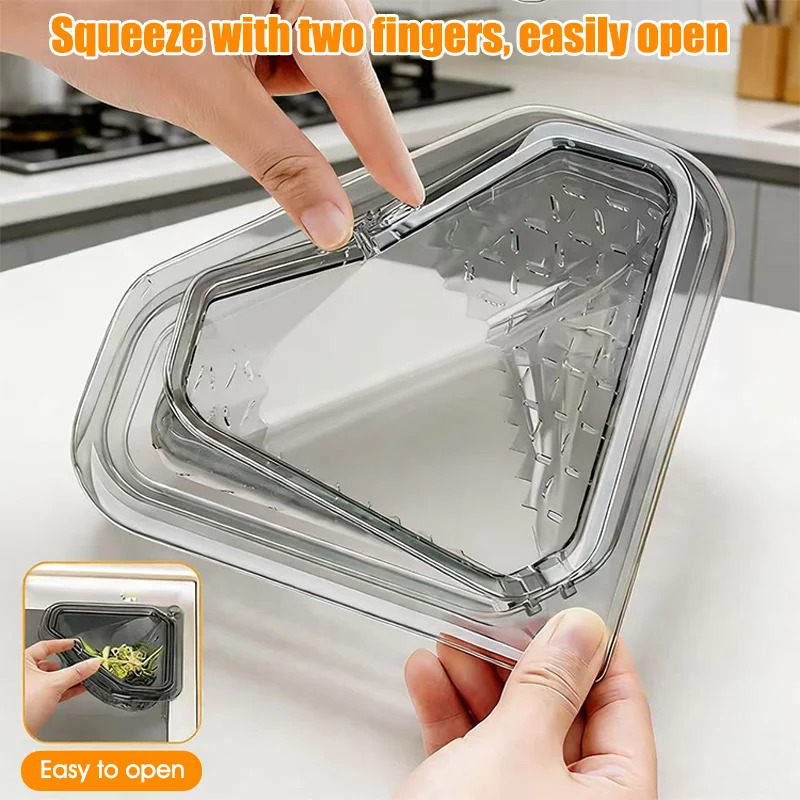 Separate Anti-leak Sink Drain Basket, Removable Bottom Cover, Easy Cleaning Kitchen Sink Strainer