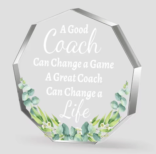 Acrylic Appreciation Thank You Gift Sign for Coworkers & Friends