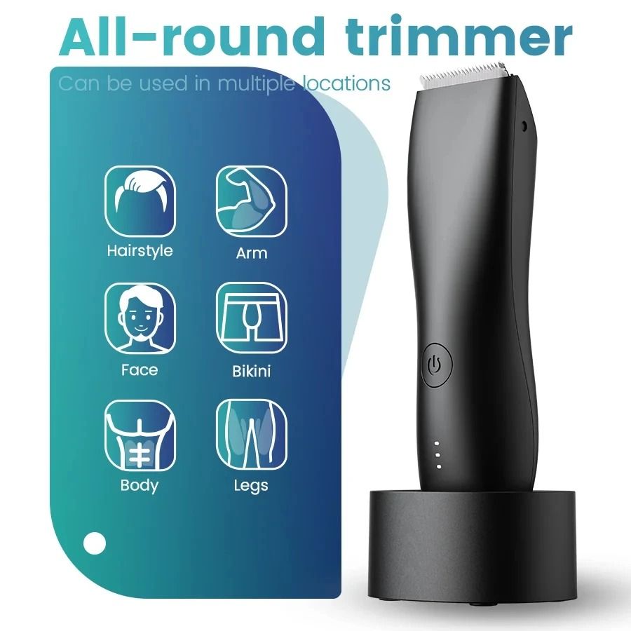 Professional IPX6 Waterproof Intimate and Body Grooming System
