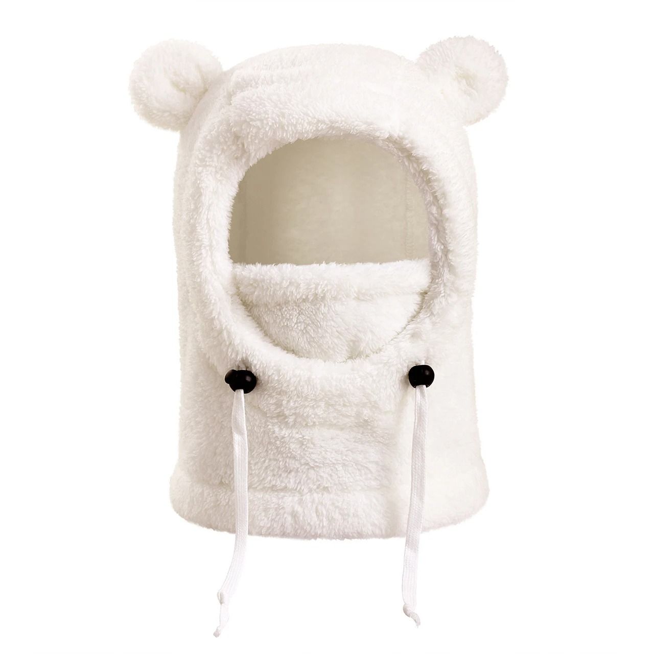 Integrated Bear Balaclava System – Premium Childrens Thermal Headgear & Plush Scarf