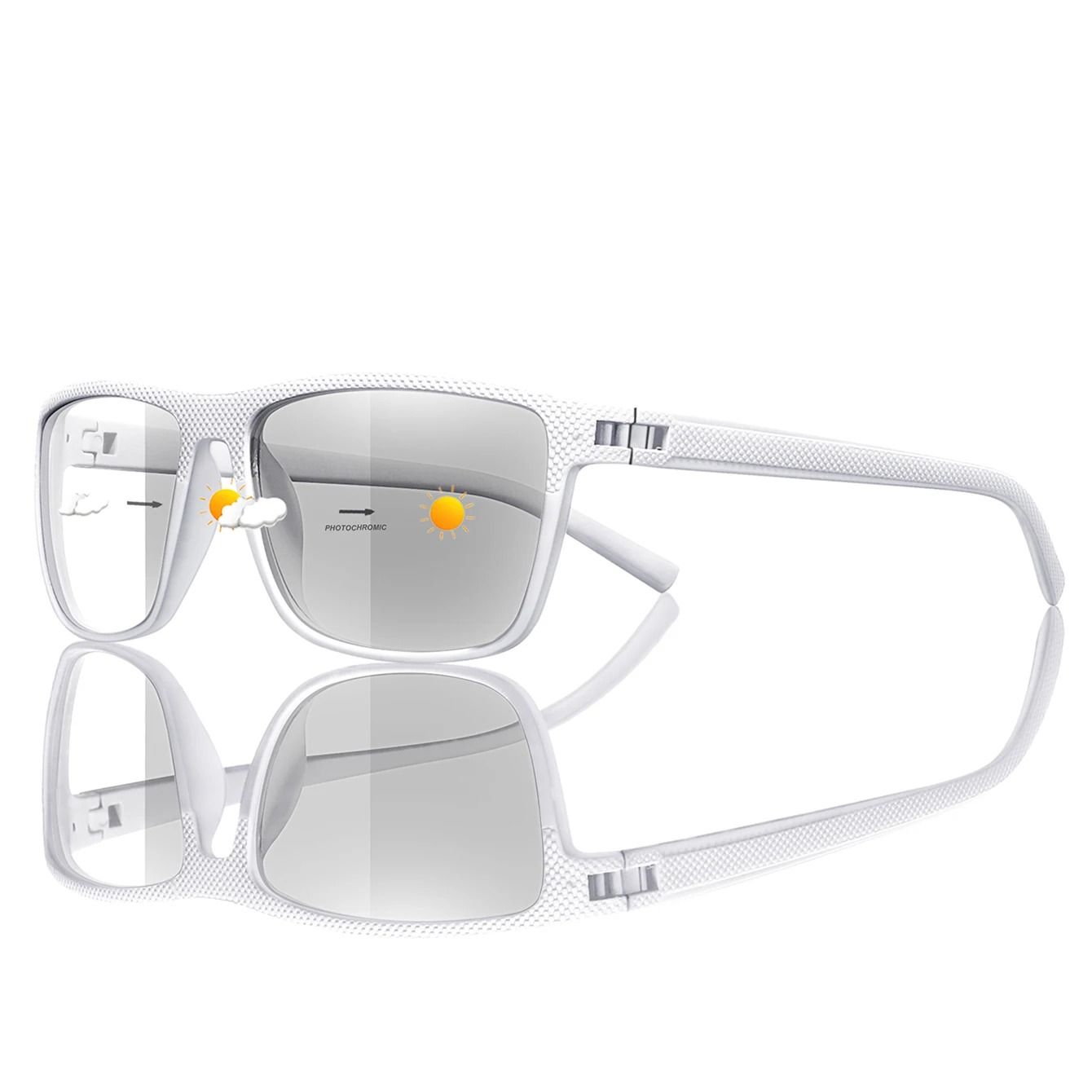 Photochromic Square Driving Sunglasses