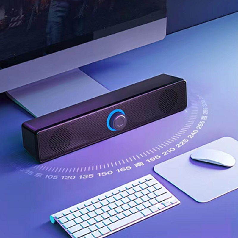 Bluetooth 4D Surround Sound Speaker with Deep Bass Soundbar for TV and PC