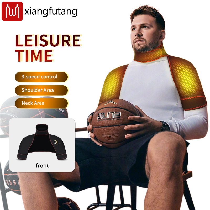 Winter Body Warmer Soft, Vest Hot Compress Relieves Fatigue, Electric Heating Massager Pads for Shoulder, Neck, Back
