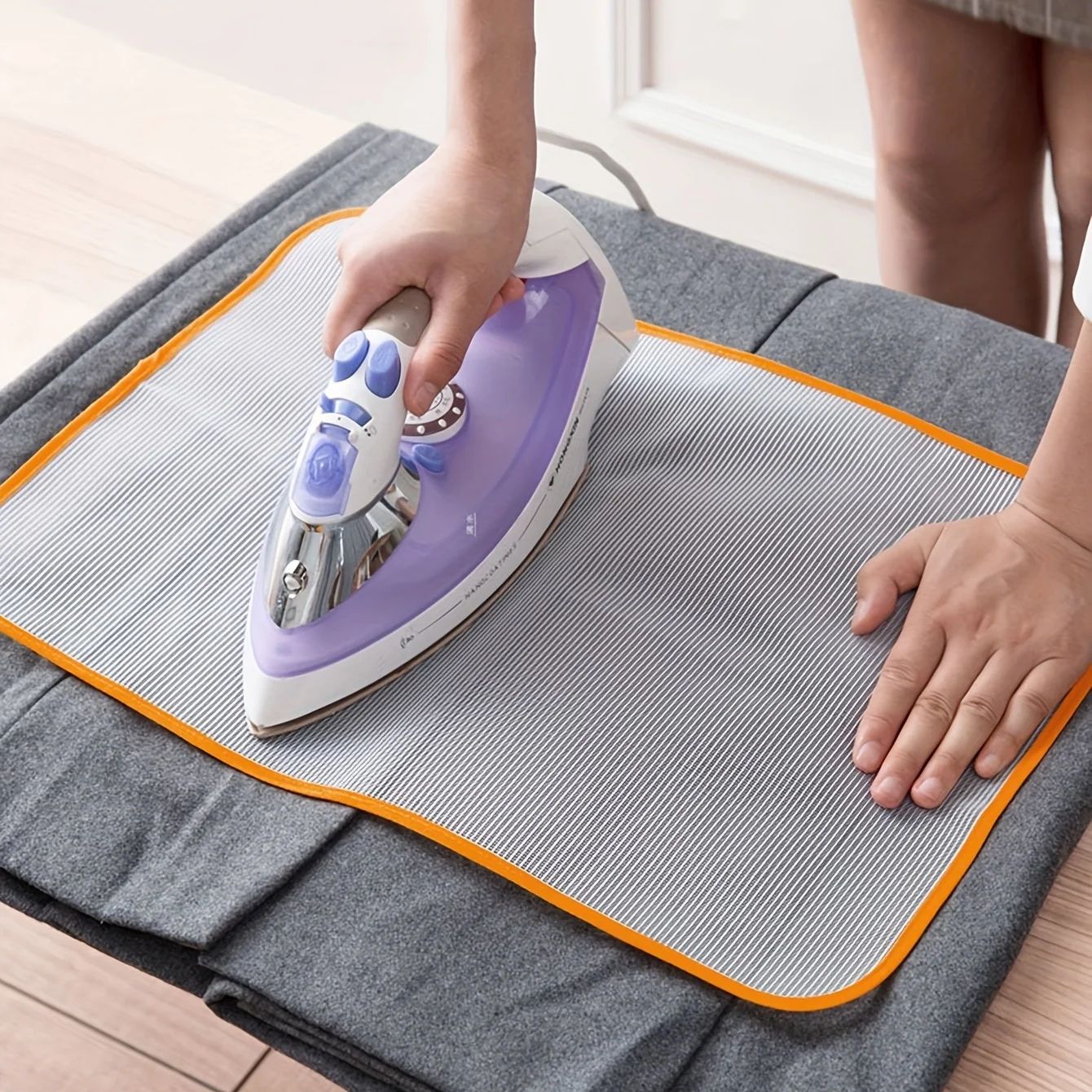 Premium Heat-Resistant Ironing Mesh Cloth Protection Pad
