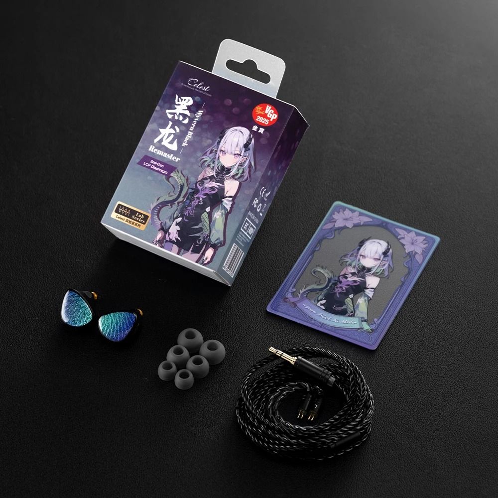In Ear Headphones with 10mm Dynamic Driver and LCP Diaphragm