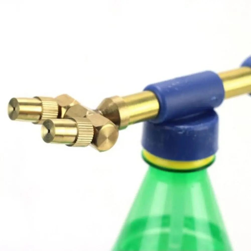Brass Push-Pull Pressure Nozzle – Adjustable High-Pressure Misting Head – High-Yield Irrigation Interaction Hub