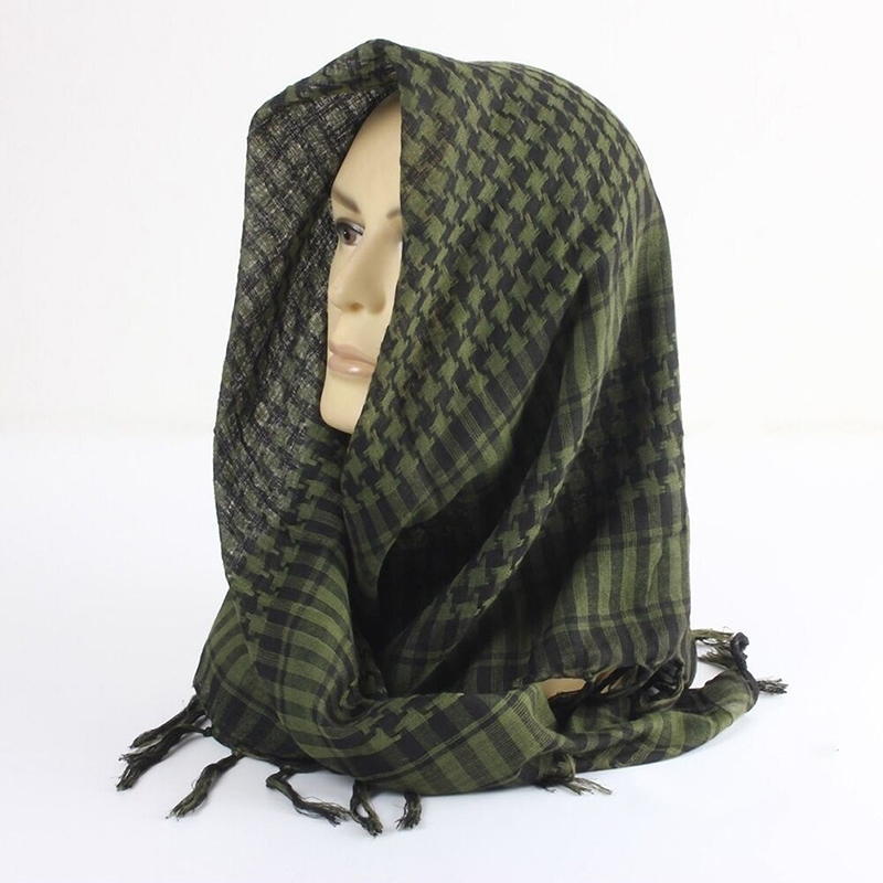 Light weight Military Tactical Arab Scarf Unisex Army Plaid
