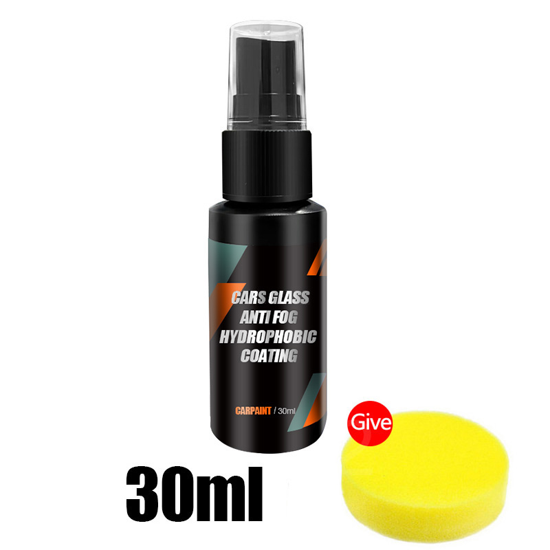 Hydrophobic Waterproof Car Glass Spray, Nano Coating Repellent, Anti-rain Agent, Oil Film Removing Auto Glass Cleaner