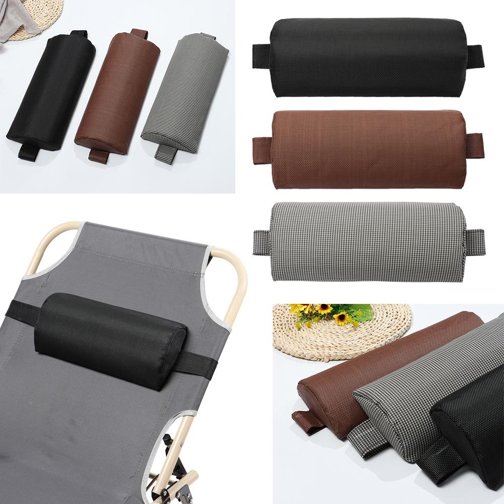 Universal Sun Lounger Headrest Pillow Ergonomic Neck Support Cushion