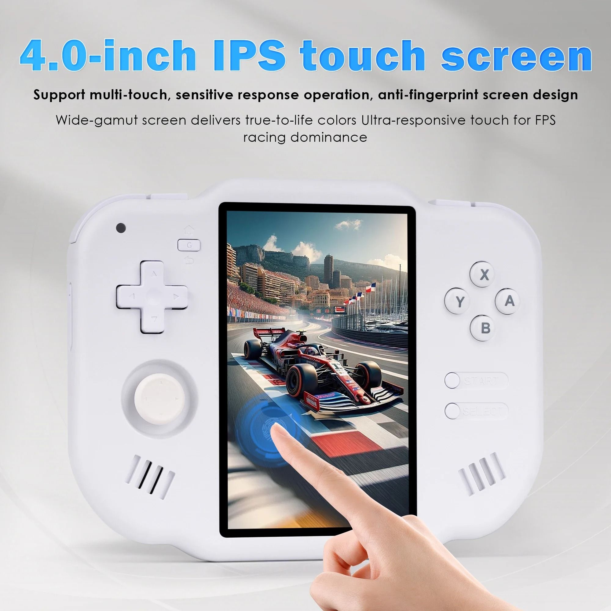 4 Inch Touchscreen Portable Android Gaming Console with WiFi and Bluetooth