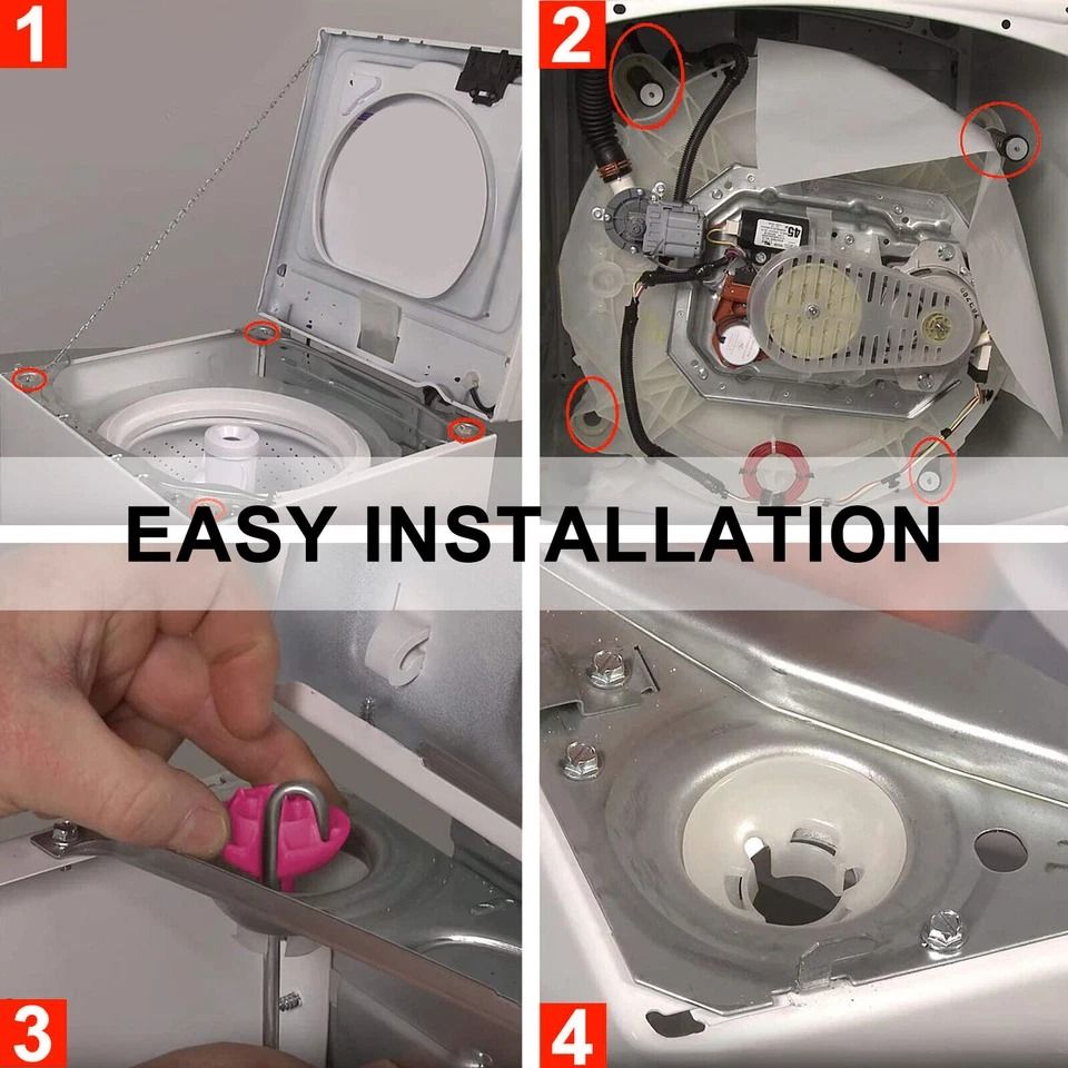 Upgraded Suspension Rod Assembly for Washers