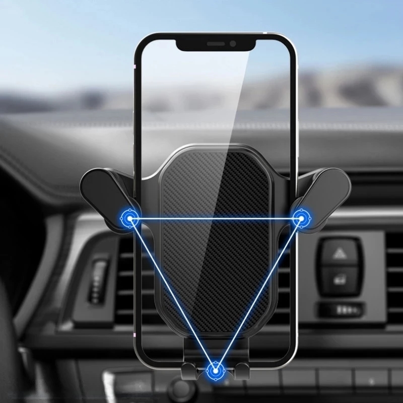 Car Air Vent Dashboard Mount, Universal Mobile Phone Holder, Anti-Drop Car Hook Base Navigation Bracket Stand