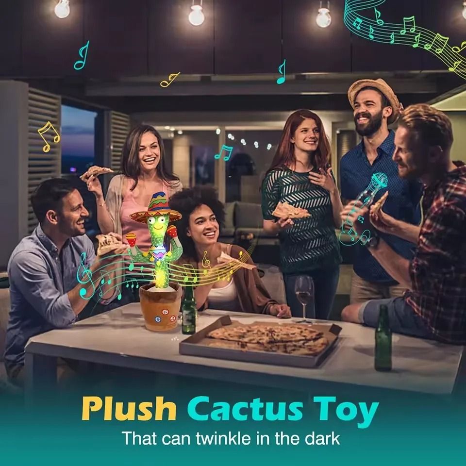 Talking and Dancing Cactus Toy