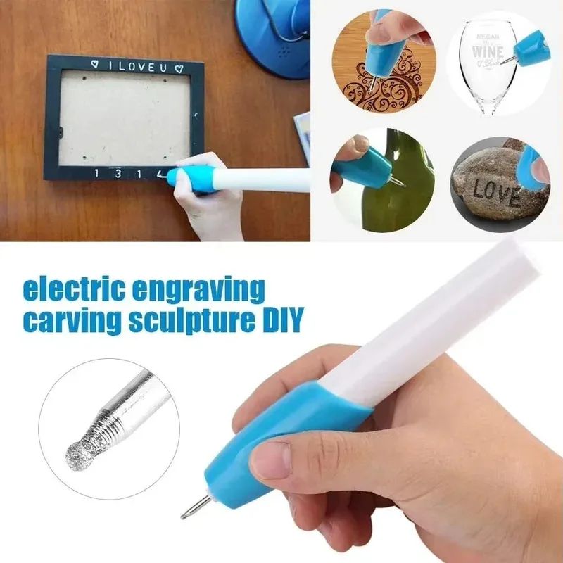 Mini Wireless Engraving Pen Precision Electric Engraver for Metal Wood Glass Plastic Name Writing DIY