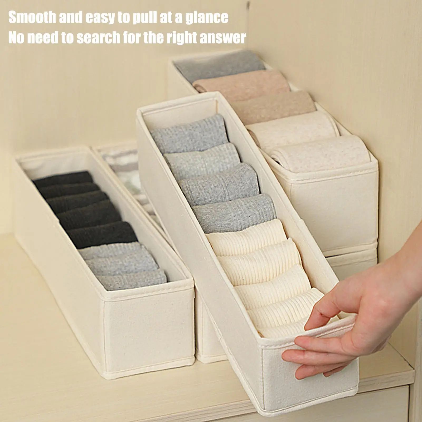 Foldable Drawer Storage Bin