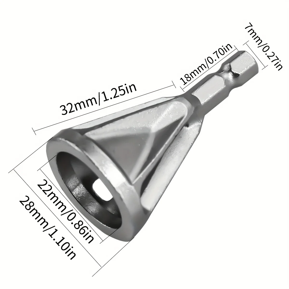 Chuck Drill Tool Metal Deburring Chamfering Tool Grinding Angle Trimming External Chamfering Tool