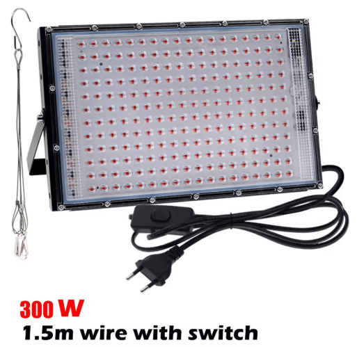 Full Spectrum LED Phyto Lamp for Indoor Plants – 50W / 100W / 300W Grow Light