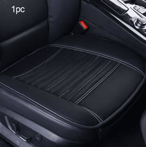SEAMETAL PU Leather Universal Car Seat Cushion Protector