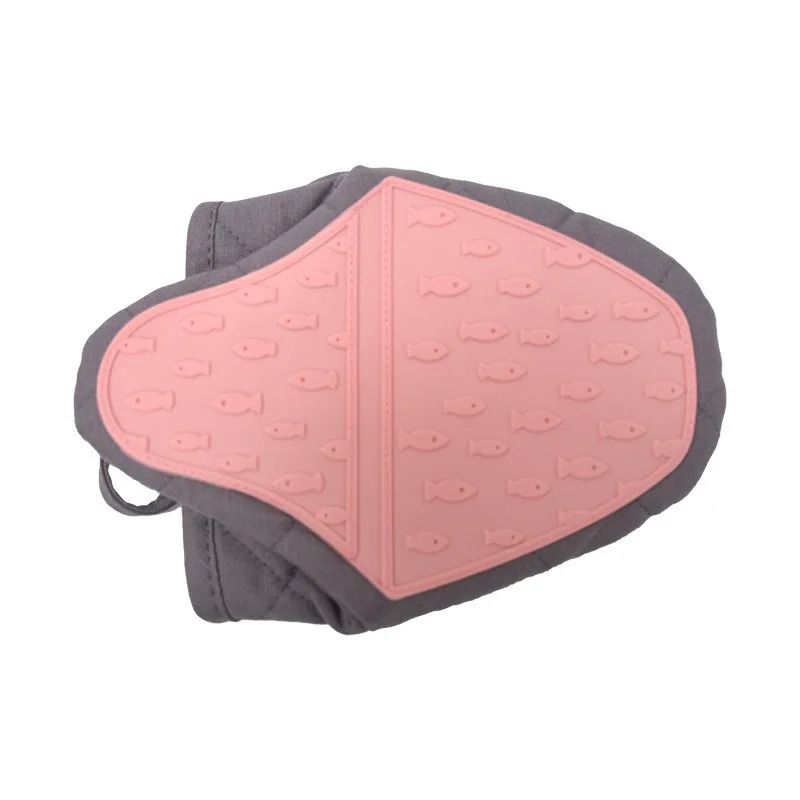 Fish Shaped Silicone Oven Glove Heat Resistant Anti Scald Mitt