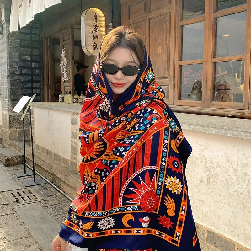 Large Beach Sarong Shawl Wrap Scarf