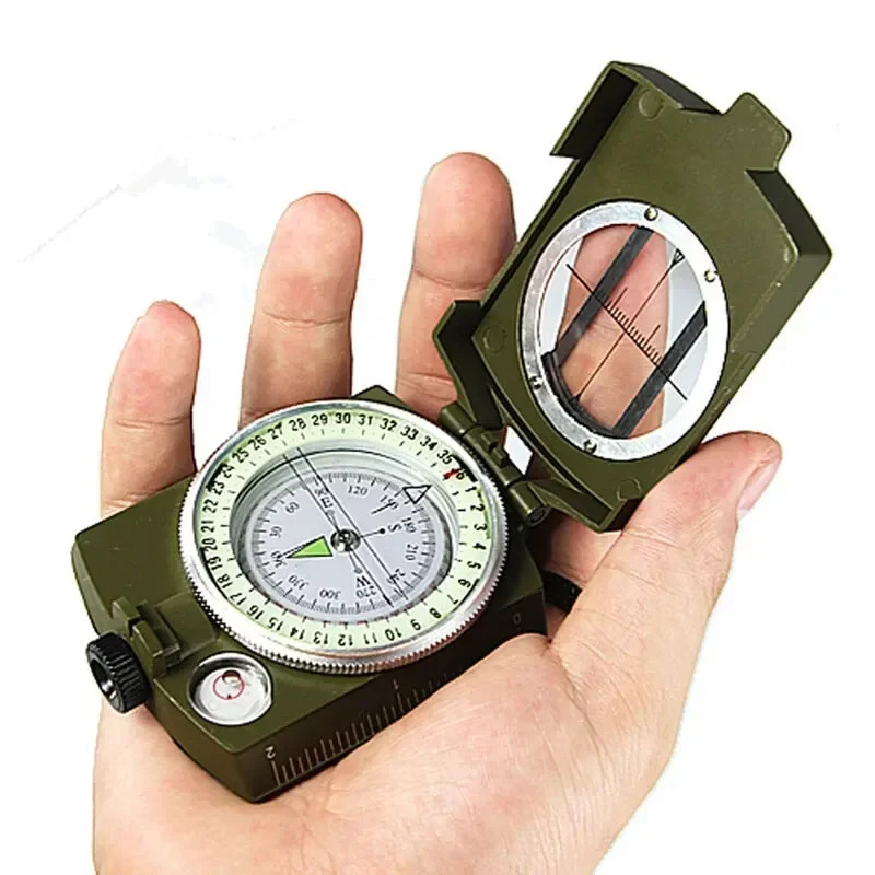 High-Precision Tactical Compass for Outdoor Adventures  Military-Grade Geological Compass
