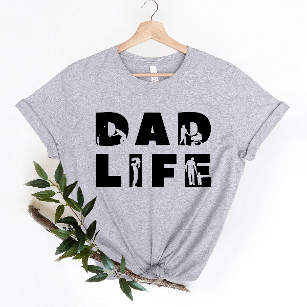 Dad Life Shirt, Hip Dad T-Shirt, Daddy Father Gift, Top Hip Stylish Dad Gift, Father's Day, Dad Gift From Wife, Dad Gift