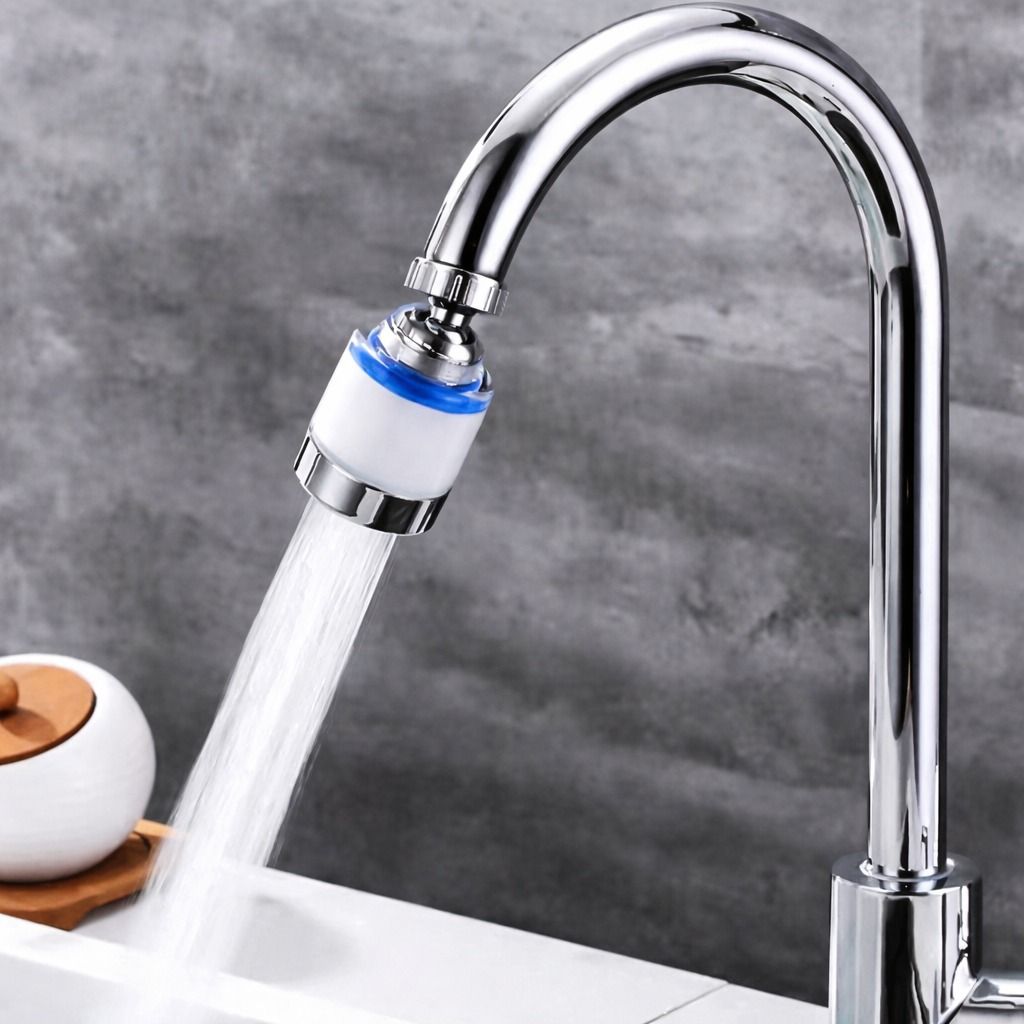 Dual Water Flow Faucet Filter, Tap Filtration for Kitchen Sink