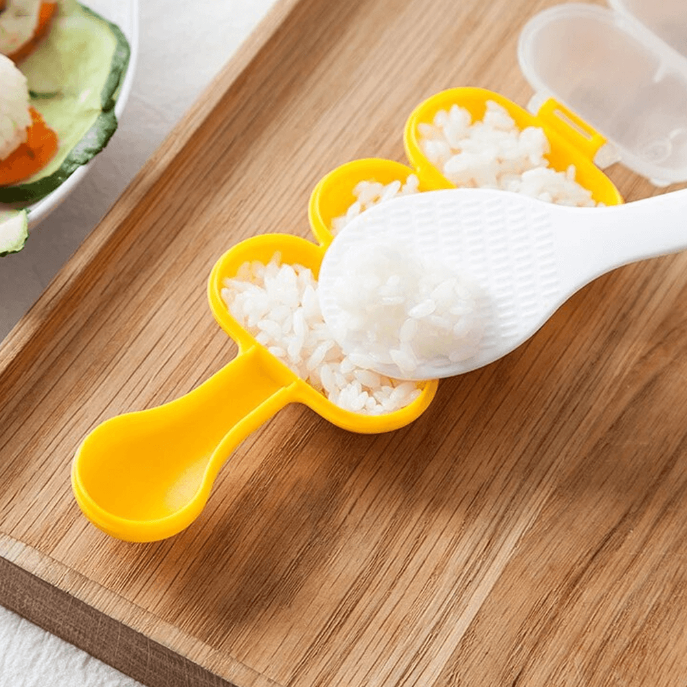 Creative Sushi Rice Ball Shaker Mold