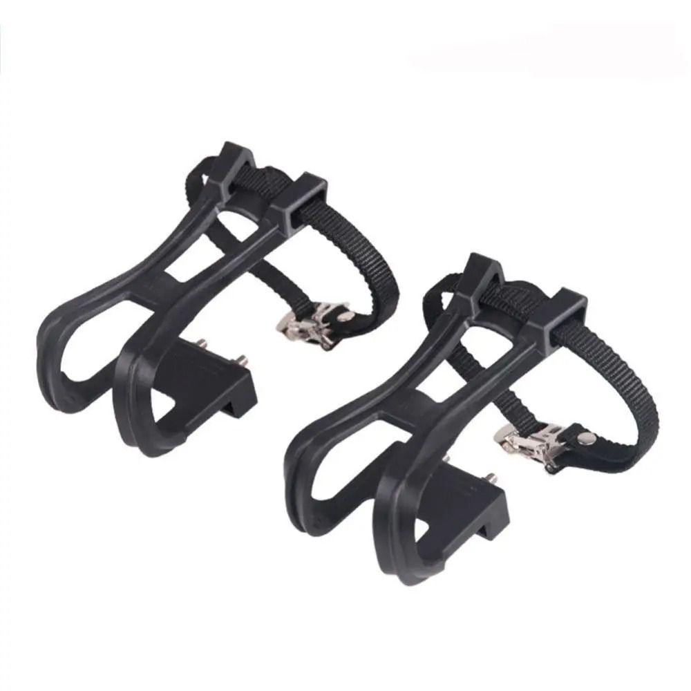 MTB Pedal Harness Set | High-Fidelity Toe Clip Strap Belts & Integrated Bicycle Shoe Casing