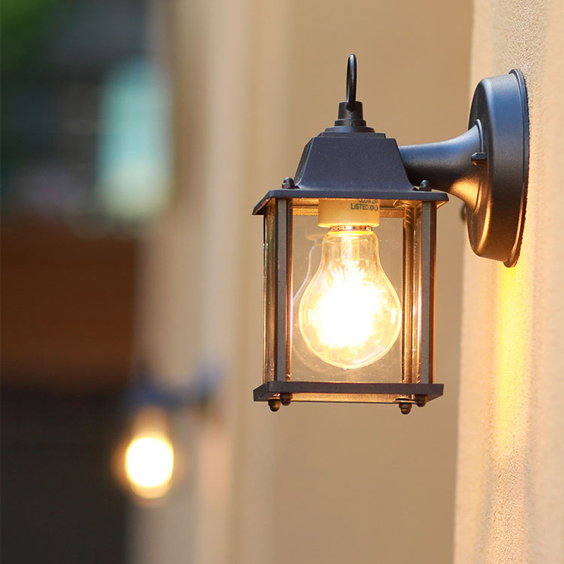 Vintage Wall Light for Porch, Villa, Balcony, Waterproof Garden Corridor Lighting