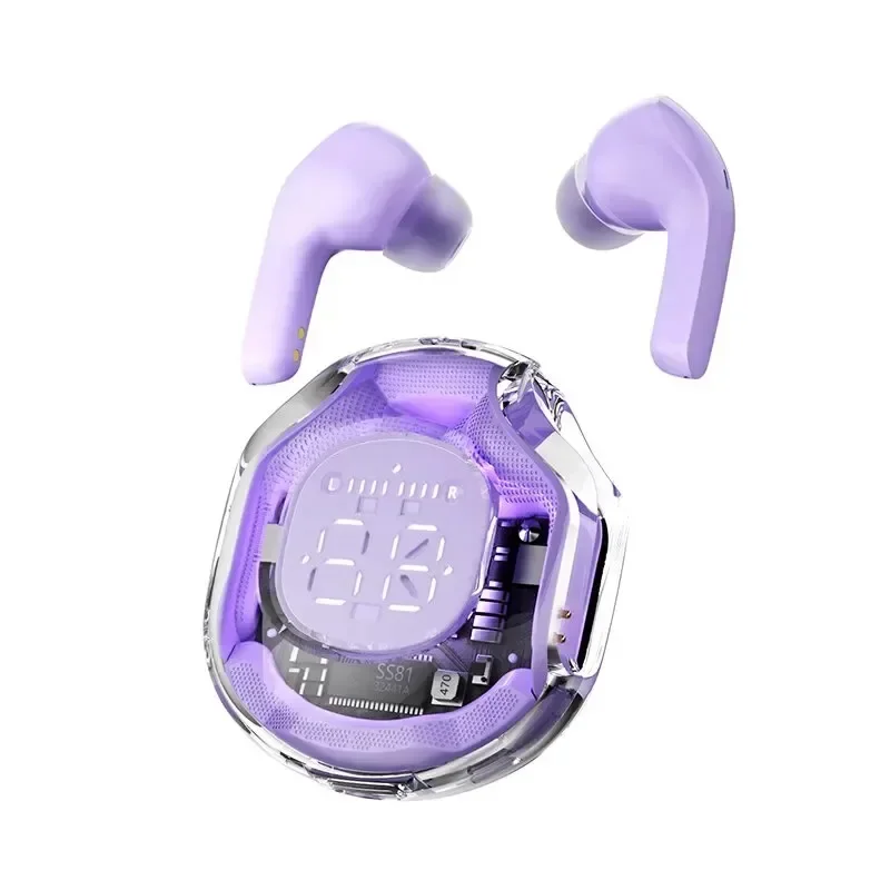 T8 Wireless Bluetooth Headset with LED Power Display Digital Wireless Earphones