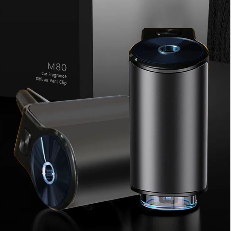 Electric Essential Oil Aroma Car Air Freshener Diffuser, Auto Vent Humidifier & Aromatherapy Perfume Fragrance