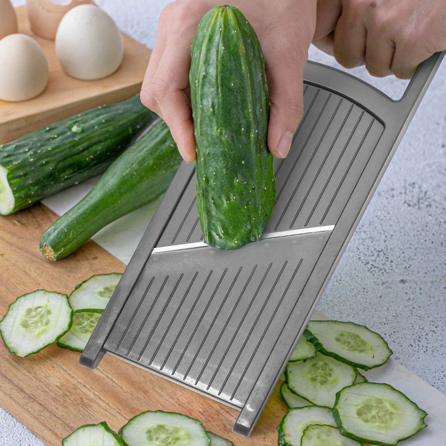SliceMaster Pro Stainless Steel Vegetable & Potato Handheld Slic