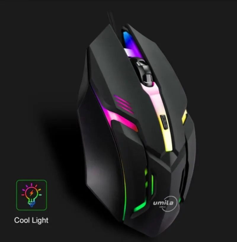 High-Performance Ergonomic Backlit Gaming Mouse