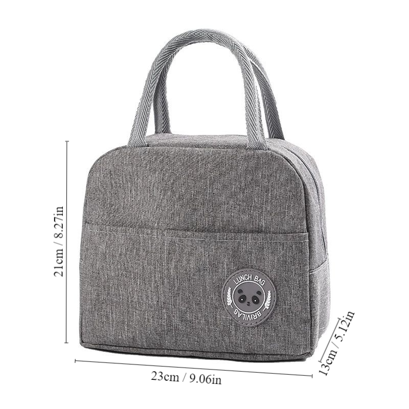 Bento Pack Insulated Lunch Bag, Rice Bag Meal Pack with Ice Pack