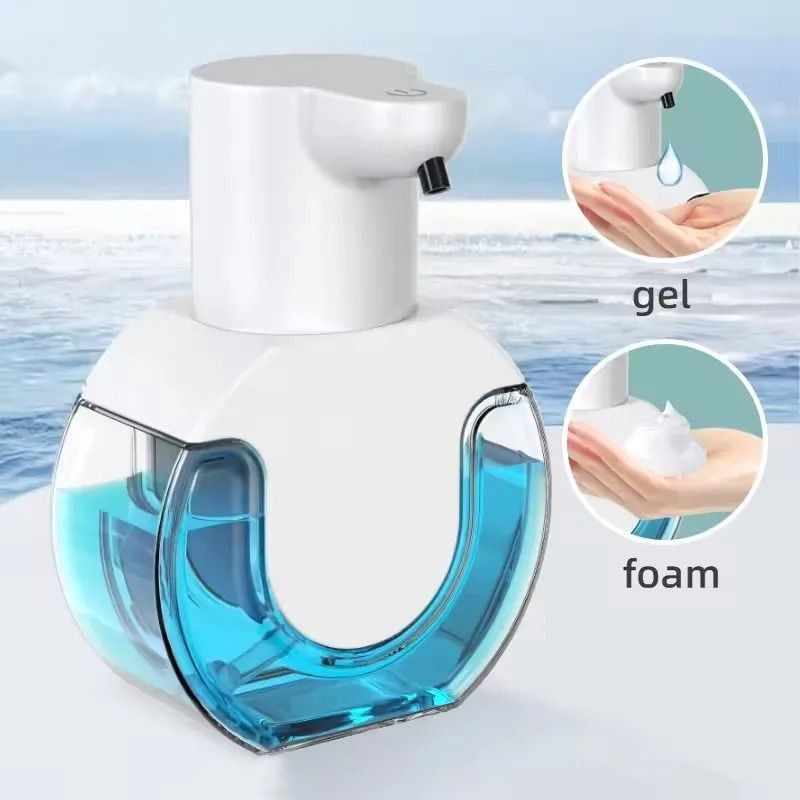 420ml Smart Automatic Soap Dispenser with 4-Level Adjustable Foam or Gel Output