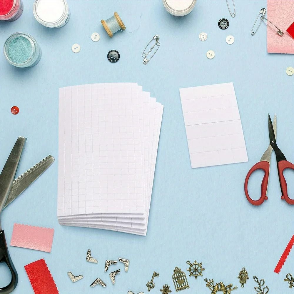 3D Foam Squares Double Sided Adhesive Tape for DIY Crafts