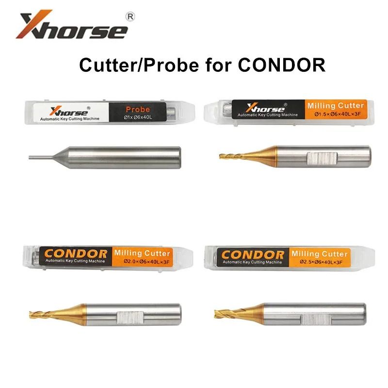 Precision Milling Cutter Probe for Key Cutting Machines 1.0mm to 2.5mm