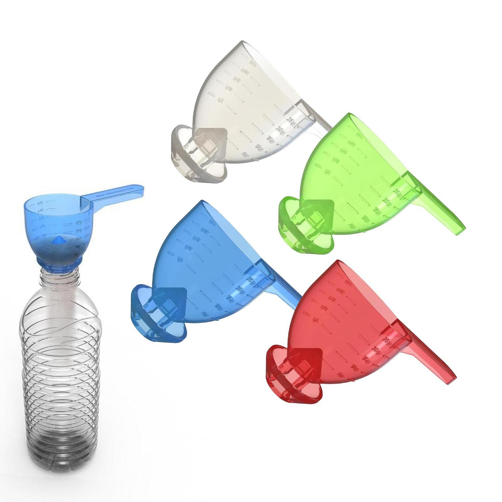 Portable Leak Proof Measuring Scoop, Convenient Kitchen Tool, Anti Overflow Spoon