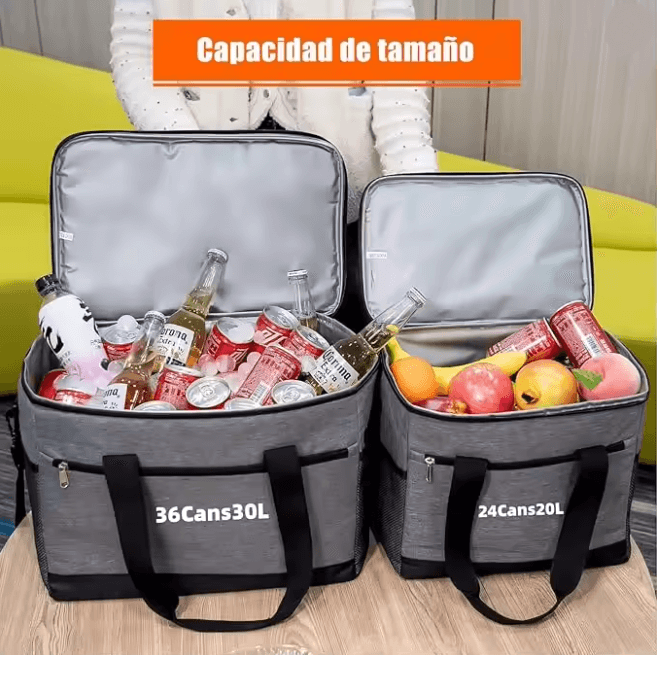 Large Capacity Leakproof Picnic Bag Insulated Lunch Tote