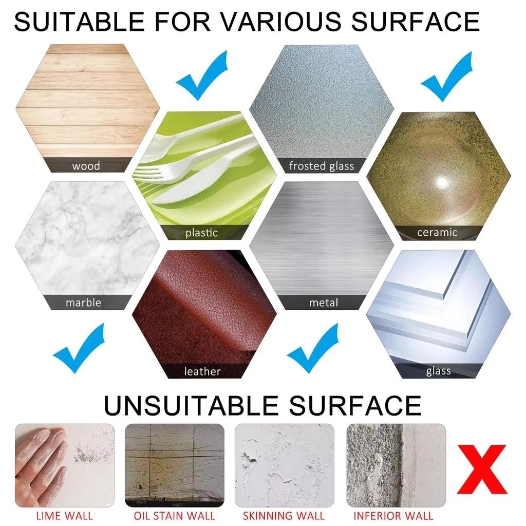 Nano Tape Traceless Double Sided Transparent Adhesive Tape (3.3ft / 9.8ft / 16.4ft)