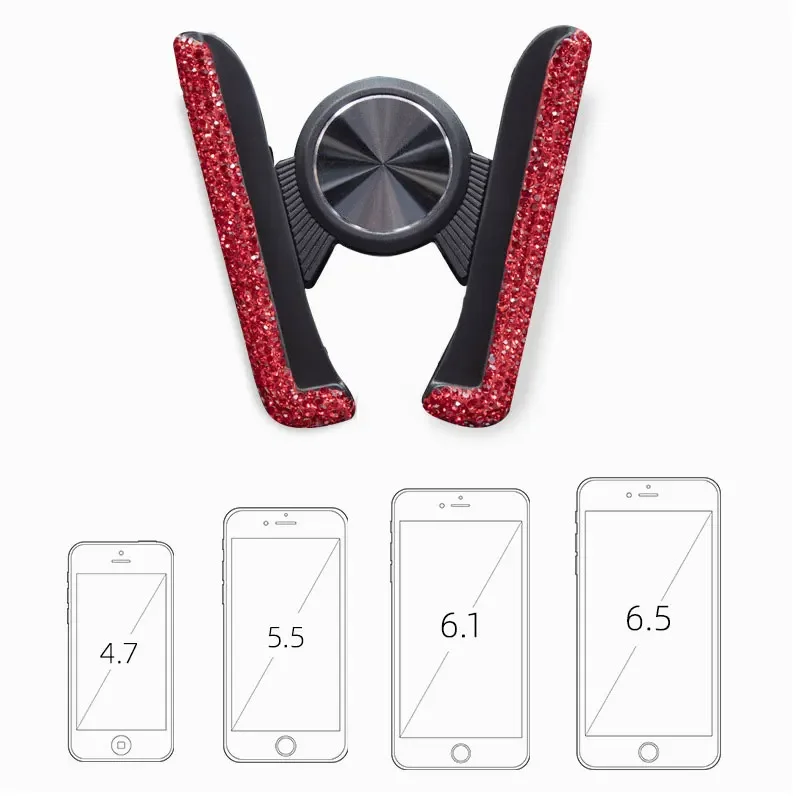 Diamond Bling Car Vent Phone Holder for Women