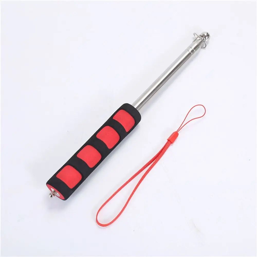 Telescopic Stainless Steel Flagpole – Flexible Tour Guide Banner Pole – High-Yield Presentation Interaction Hub