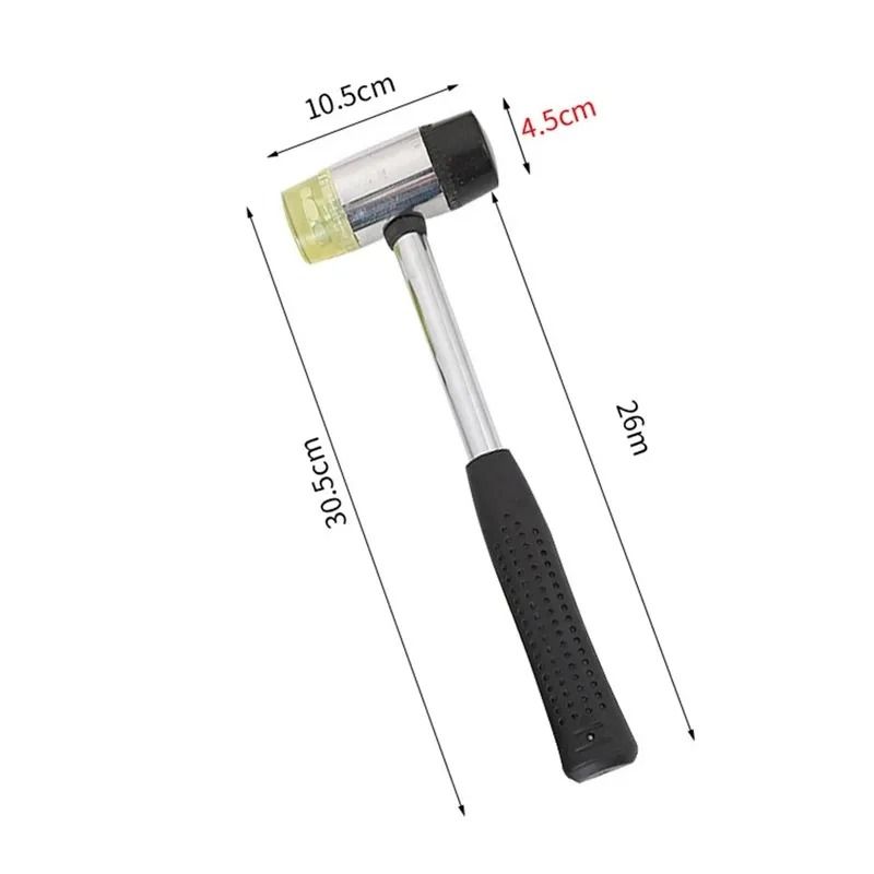 Double-Face Soft Tap Rubber Mallet